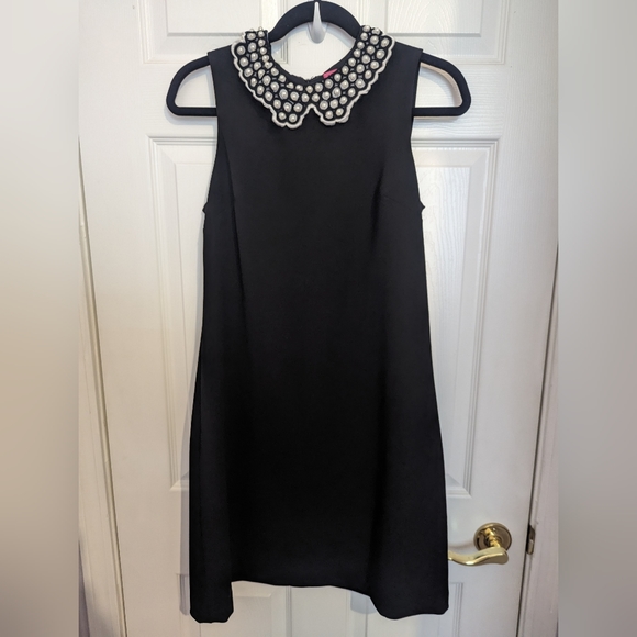 Betsey Johnson Size 6 Pearl Peter Pan Collared - Picture 8 of 8